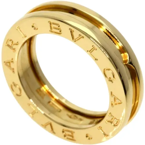 Pre-owned Gold rings , female, Sizes: ONE SIZE - Bvlgari Vintage - Modalova