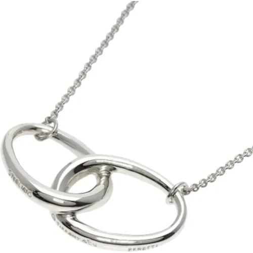 Pre-owned Jewellery, female, , Size: ONE SIZE Pre-owned Silver necklaces - Tiffany & Co. Pre-owned - Modalova