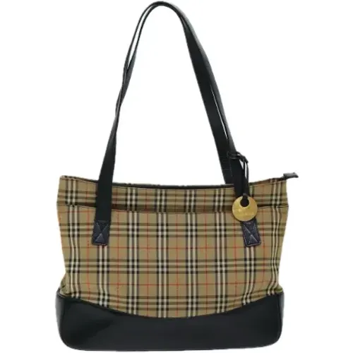 Pre-owned Canvas handbags , female, Sizes: ONE SIZE - Burberry Vintage - Modalova