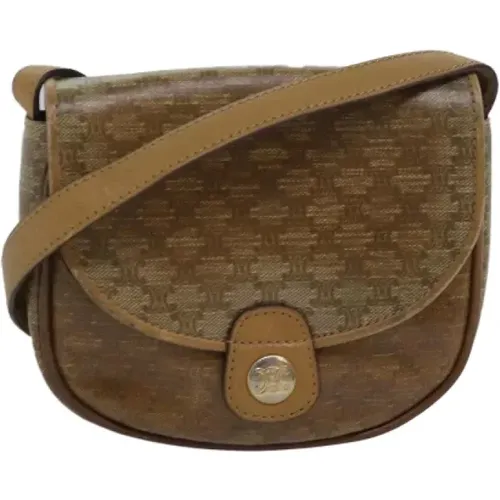 Pre-owned Cross Body Bags, female, , Size: ONE SIZE Pre-owned Canvas celine-bags - Celine Vintage - Modalova