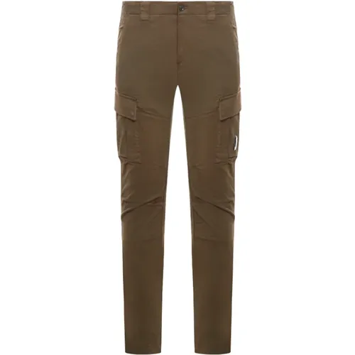 Cargo Trousers Stretch Cotton , male, Sizes: XL, M, L, S - C.P. Company - Modalova