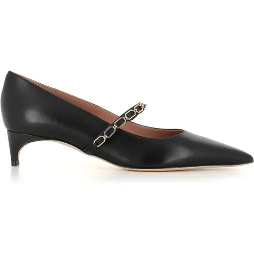 Pointed Toe Heeled Pumps , female, Sizes: 3 1/2 UK, 4 1/2 UK, 7 UK, 5 UK - Malone Souliers - Modalova