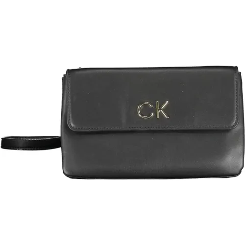 Cross Body Bags, female, , Size: ONE SIZE Womens Shoulder Bag with Logo - Calvin Klein - Modalova