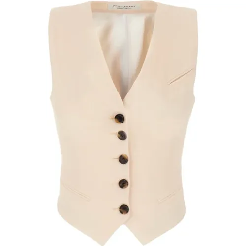 Vests , female, Sizes: 2XS - Philosophy di Lorenzo Serafini - Modalova