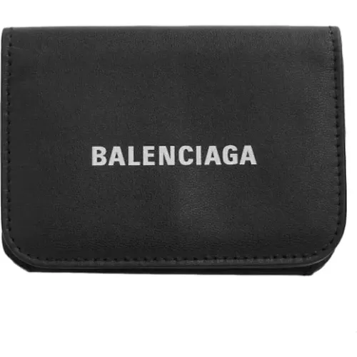 Pre-owned Wallets, female, , Size: ONE SIZE Pre-owned Leather wallets - Balenciaga Vintage - Modalova