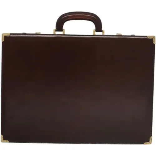 Pre-owned Weekend Bags, female, , Size: ONE SIZE Pre-owned Leather travel-bags - Bally Pre-owned - Modalova