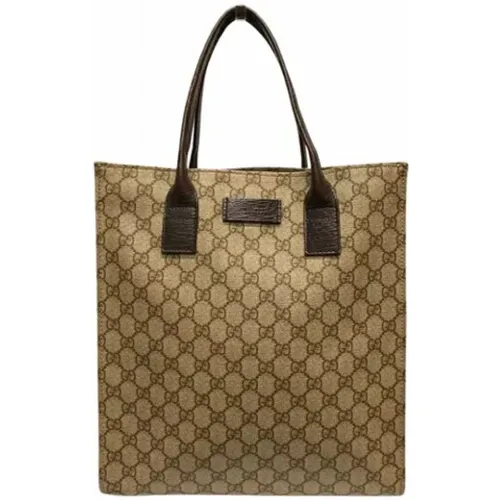 Pre-owned Tote Bags, female, , Size: ONE SIZE Pre-owned Leather gucci-bags - Gucci Vintage - Modalova