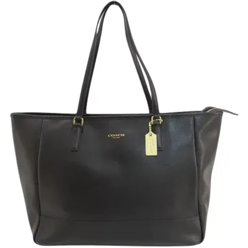 Pre-owned Tote Bags, female, , Size: ONE SIZE Pre-owned Leather totes - Coach Pre-owned - Modalova