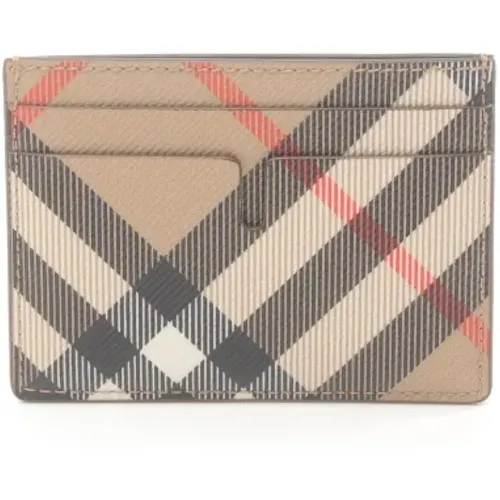 Pre-owned Wallets, female, , Size: ONE SIZE Pre-owned Canvas wallets - Burberry Vintage - Modalova