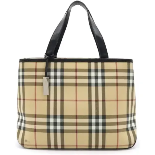 Pre-owned Canvas handbags , female, Sizes: ONE SIZE - Burberry Vintage - Modalova