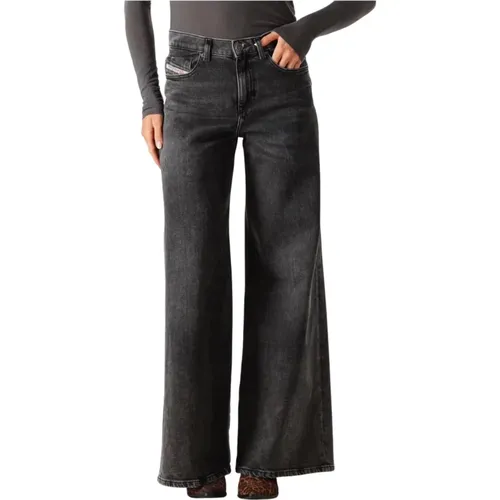 Flared Jeans 1978 D-Akemi , Damen, Größe: W27 L32 - Diesel - Modalova