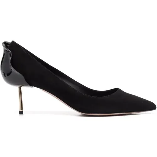 Elegante Schwarze Petalo Pumps , Damen, Größe: 39 EU - Le Silla - Modalova