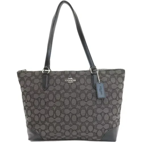 Pre-owned Tote Bags, female, , Size: ONE SIZE Pre-owned Canvas totes - Coach Pre-owned - Modalova