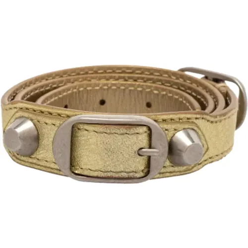 Pre-owned Leather bracelets , unisex, Sizes: ONE SIZE - Balenciaga Vintage - Modalova