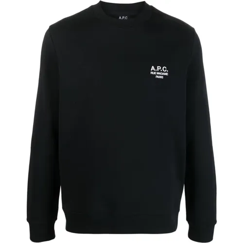 Schwarze Sweatshirts für Herren Aw23 , Herren, Größe: XL - A.P.C. - Modalova