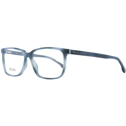 Glasses, male, , Size: ONE SIZE Stylish Rectangle Optical Frames - Hugo Boss - Modalova