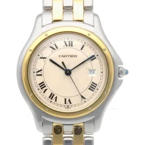 Pre-owned Watches, male, , Size: ONE SIZE Pre-owned Stainless Steel watches - Cartier Vintage - Modalova