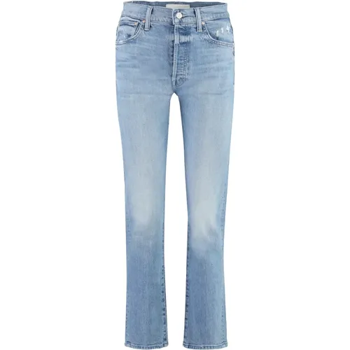 Zerissene Slim-Fit Hover Jeans , Damen, Größe: W24 - Mother - Modalova