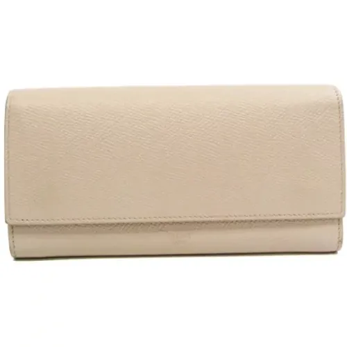 Pre-owned Wallets, female, , Size: ONE SIZE Pre-owned Leather wallets - Celine Vintage - Modalova