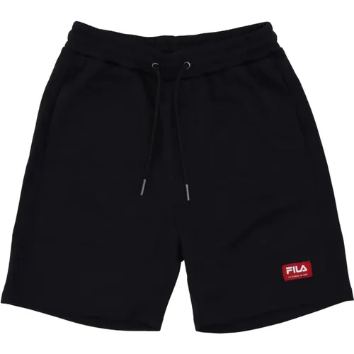 Casual Shorts, male, , Size: XL Beauty Elastic Waist Shorts - Fila - Modalova