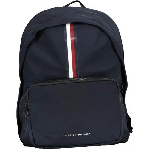 Backpacks, male, , Size: ONE SIZE Men's Backpack with Laptop Compartment - Tommy Hilfiger - Modalova