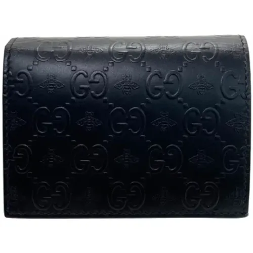 Pre-owned Leather wallets , female, Sizes: ONE SIZE - Gucci Vintage - Modalova