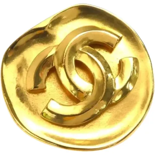 Pre-owned Metal chanel-jewelry , female, Sizes: ONE SIZE - Chanel Vintage - Modalova