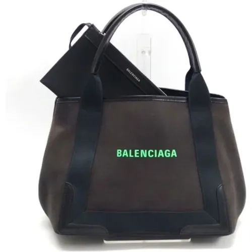 Pre-owned Handbags, female, , Size: ONE SIZE Pre-owned Canvas handbags - Balenciaga Vintage - Modalova