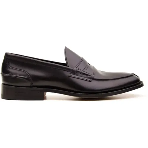 Loafers, male, , Size: 11 US M7825 James Sfoderato Calf Moccasins - Tricker's - Modalova