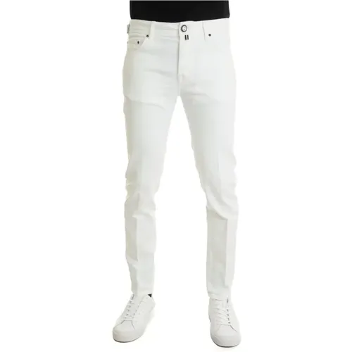 Slim-Fit 5 Pocket Denim Jeans , male, Sizes: W38, W31, W32, W36 - Jacob Cohën - Modalova