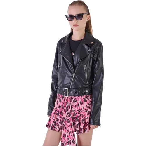 Leather Jackets , Damen, Größe: 2XS - Silvian Heach - Modalova