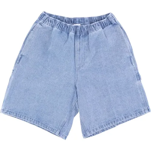 Denim Carpenter Shorts mit Werkzeugtaschen - Obey - Modalova