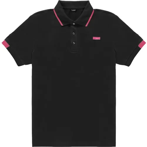 Baumwoll-Poloshirt mit Logodruck , Herren, Größe: 2XL - RefrigiWear - Modalova