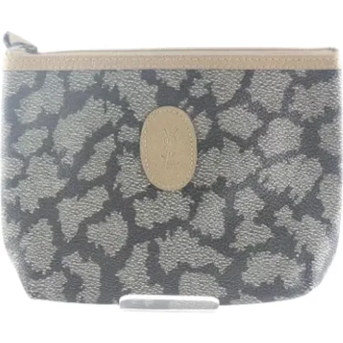 Pre-owned Wallets, female, , Size: ONE SIZE Pre-owned Fabric pouches - Yves Saint Laurent Vintage - Modalova