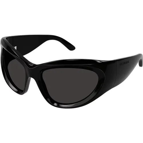 Innovative Sonnenbrille - Kühnes Design, bold wrap around sunglasses - Balenciaga - Modalova