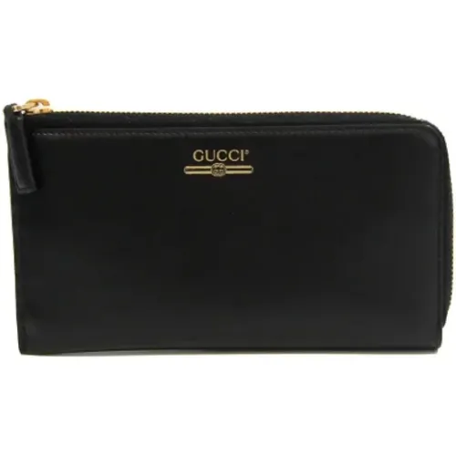 Pre-owned Leather wallets , female, Sizes: ONE SIZE - Gucci Vintage - Modalova