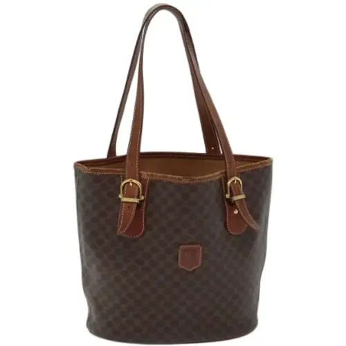 Pre-owned Tote Bags, female, , Size: ONE SIZE Pre-owned Leather celine-bags - Celine Vintage - Modalova