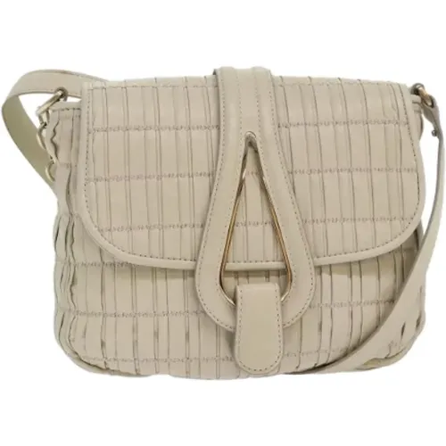 Pre-owned Cross Body Bags, female, , Size: ONE SIZE Pre-owned Leather shoulder-bags - Bally Pre-owned - Modalova