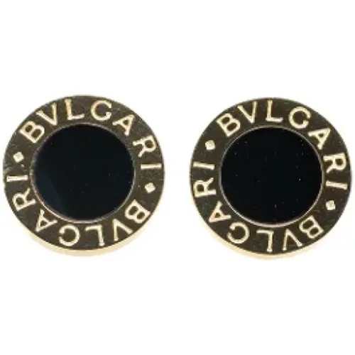 Pre-owned Jewellery, female, , Size: ONE SIZE Pre-owned Gold earrings - Bvlgari Vintage - Modalova