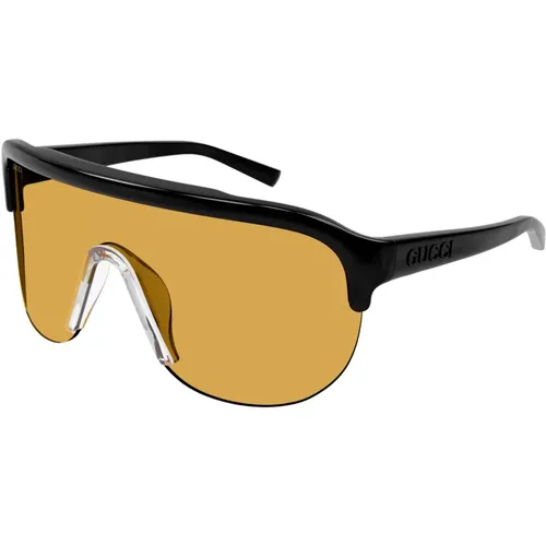 Schwarze Sonnenbrille mit Originalzubehör , Herren, Größe: ONE Size - Gucci - Modalova