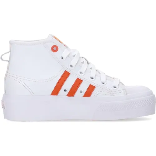 Platform Mid High-Top Sneaker Orange - Adidas - Modalova