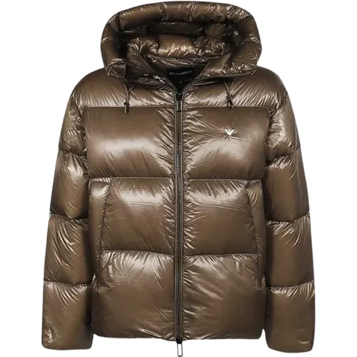 Quilted Jacket , male, Sizes: L, XL - Emporio Armani - Modalova