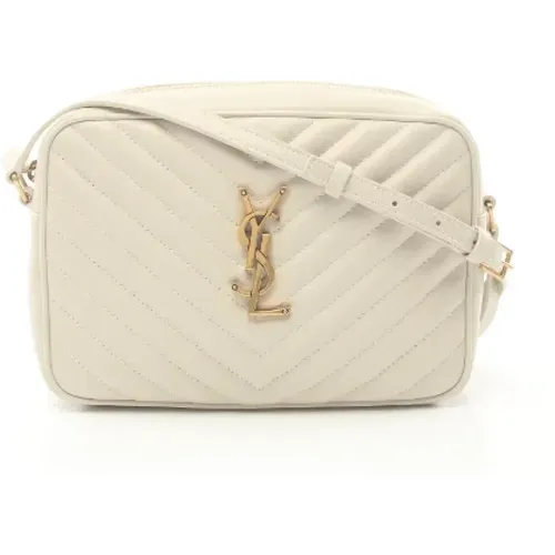 Pre-owned Cross Body Bags, female, , Size: ONE SIZE Pre-owned Leather shoulder-bags - Yves Saint Laurent Vintage - Modalova