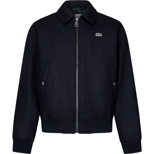 Aviator Jacket Aw24 , male, Sizes: S, M, XL, 2XL, L - Lacoste - Modalova