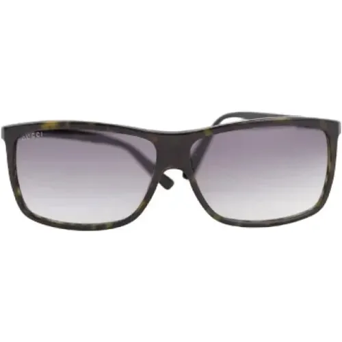 Pre-owned Accessories, female, , Size: ONE SIZE Pre-owned Plastic sunglasses - Gucci Vintage - Modalova