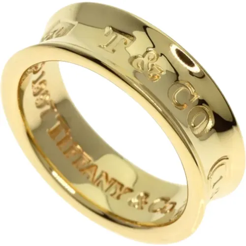 Pre-owned Gold rings , female, Sizes: ONE SIZE - Tiffany & Co. Pre-owned - Modalova