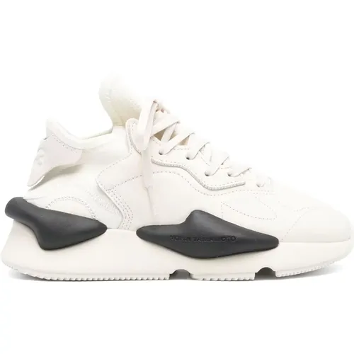 Weiße Leder Kaiwa Sneakers Y-3 - Y-3 - Modalova