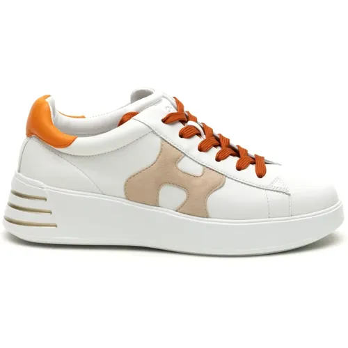 Orange Sneakers Calzature , Damen, Größe: 38 EU - Hogan - Modalova