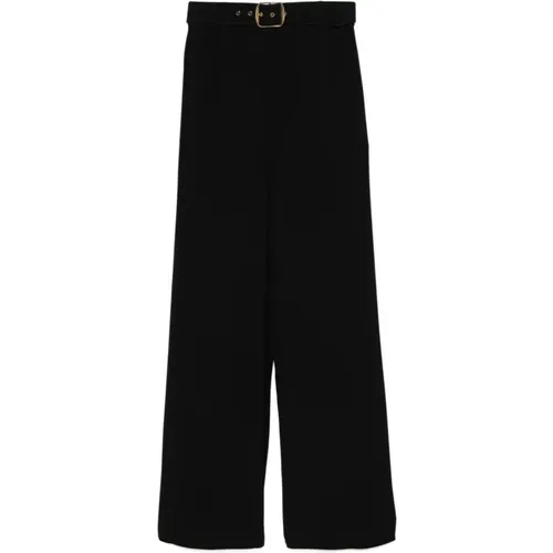 Wide Trousers, female, , Size: S Crepe Wide Leg Trousers - Zimmermann - Modalova