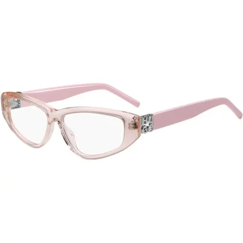 Glasses, female, , Size: ONE SIZE Acetate Frames with Pink Dial - Hugo Boss - Modalova